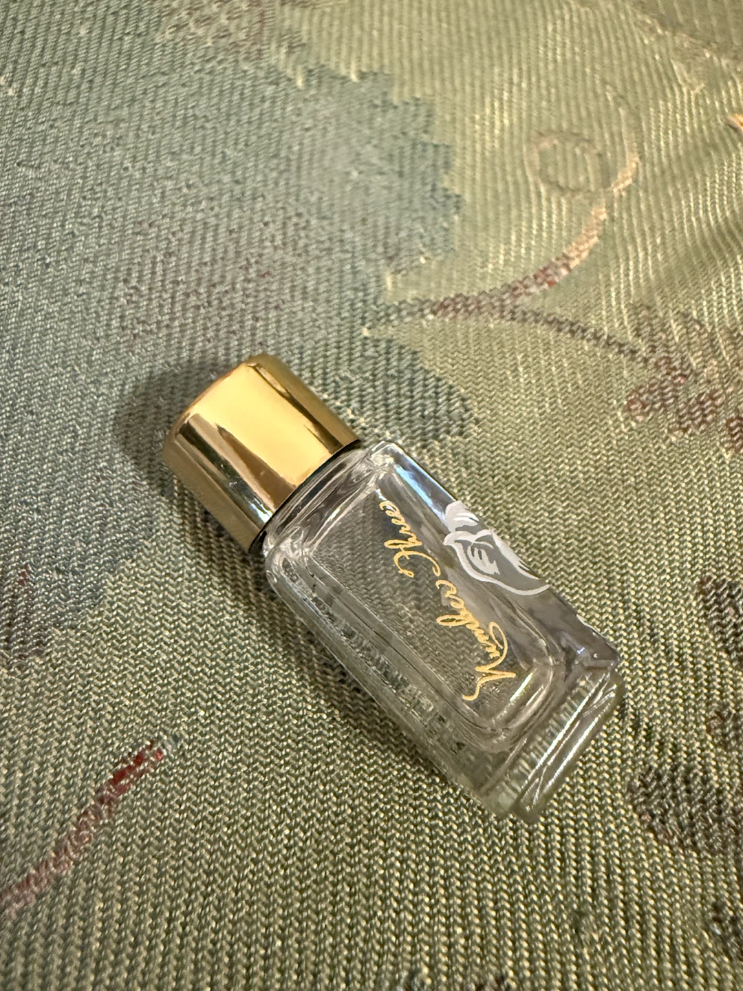 Number Three Miniature Glass Perfume Bottle🏈 - photo 2