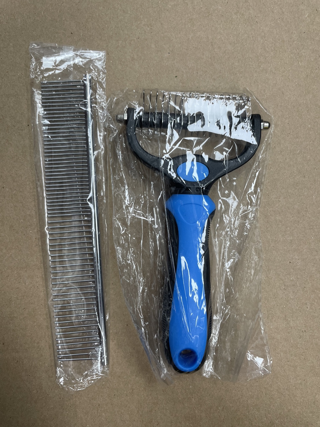 Pet Pro Double-Sided Grooming Brush and Comb - photo 2