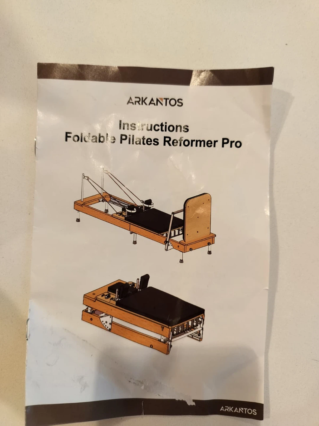 Arkantos Foldable Pilates Reformer Pro - Brand new - photo 2