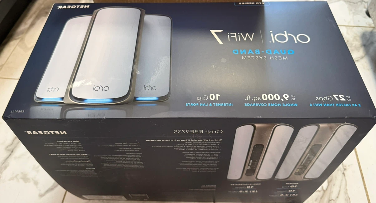 Netgear Orbi WiFi 7 Mesh System (970 Series) - photo 3
