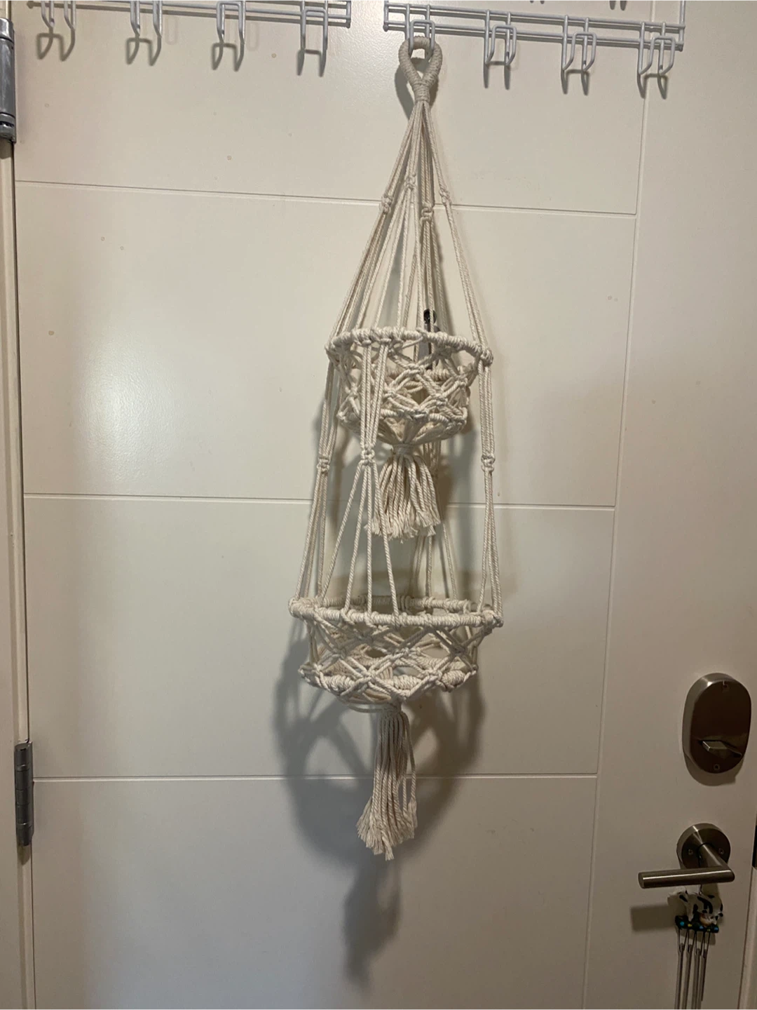 Two-Tier Macrame Hanging Planter - photo 4