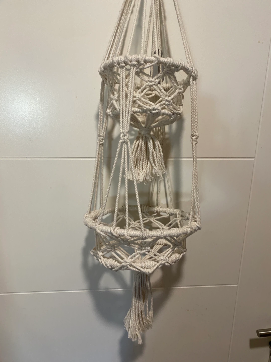 Two-Tier Macrame Hanging Planter - photo 5