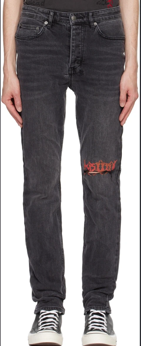 Ksubi Grey Distressed Jeans - photo 2