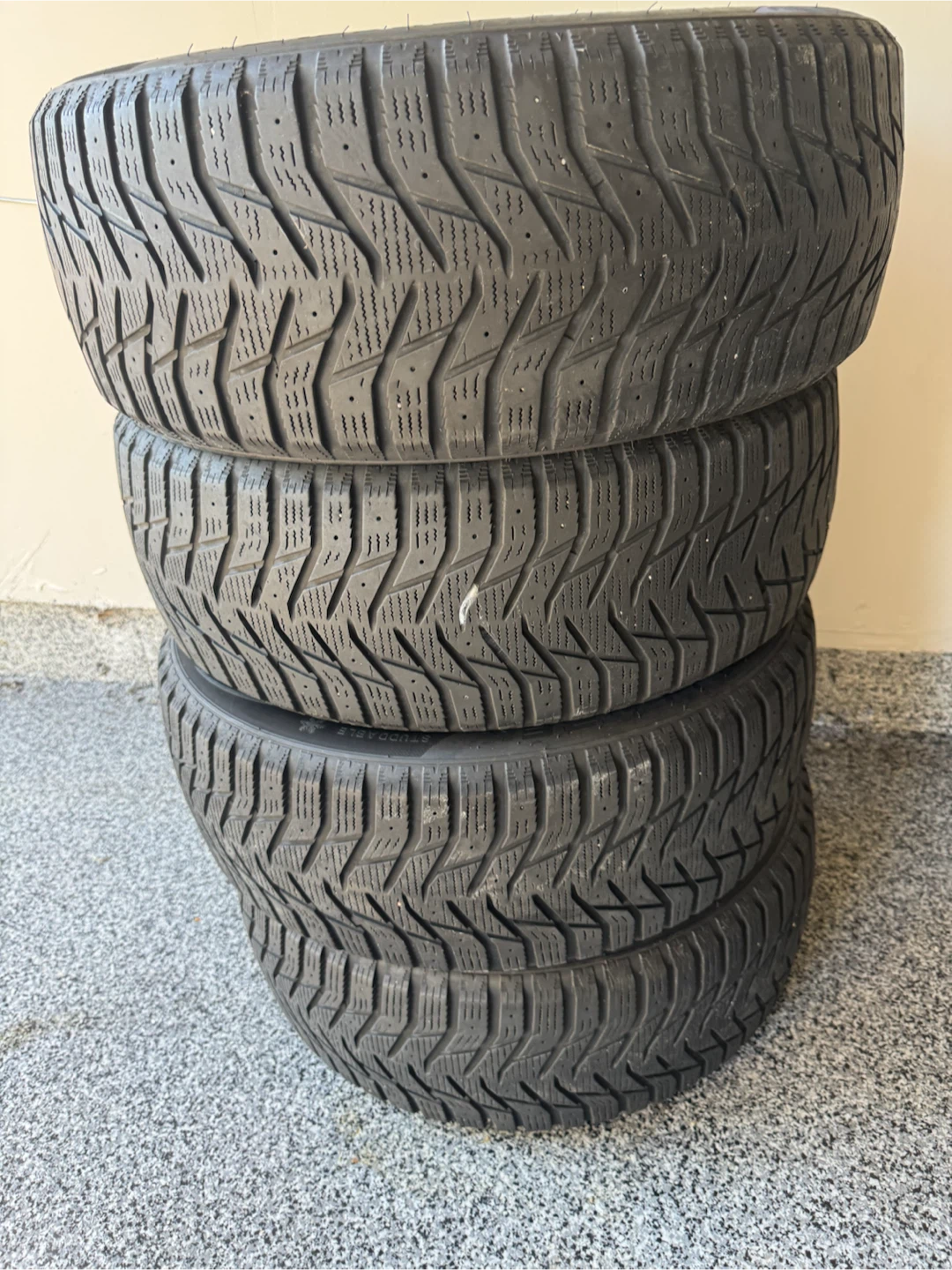 Set of 4 Winter Tires- Used