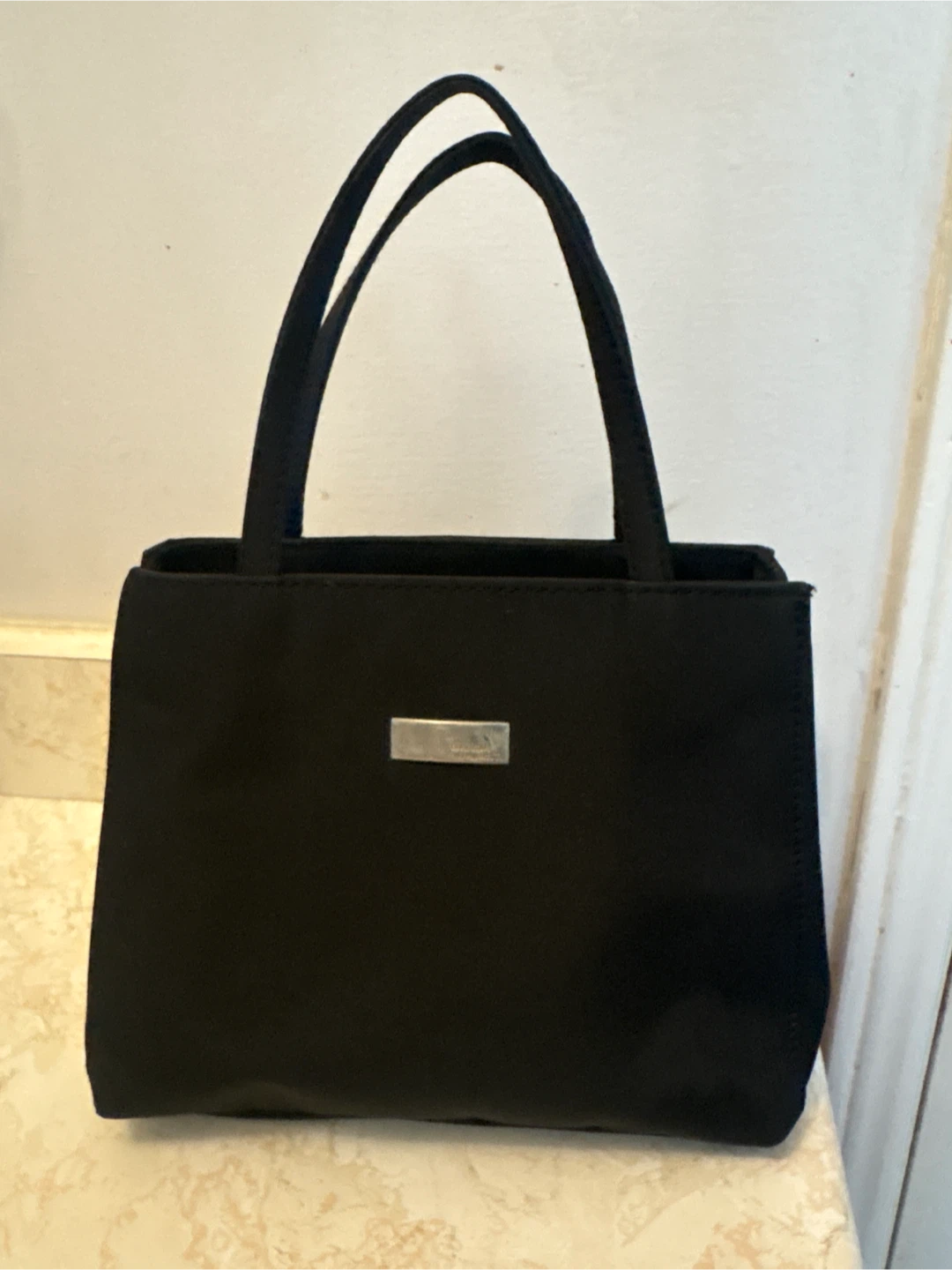 Black small handbag