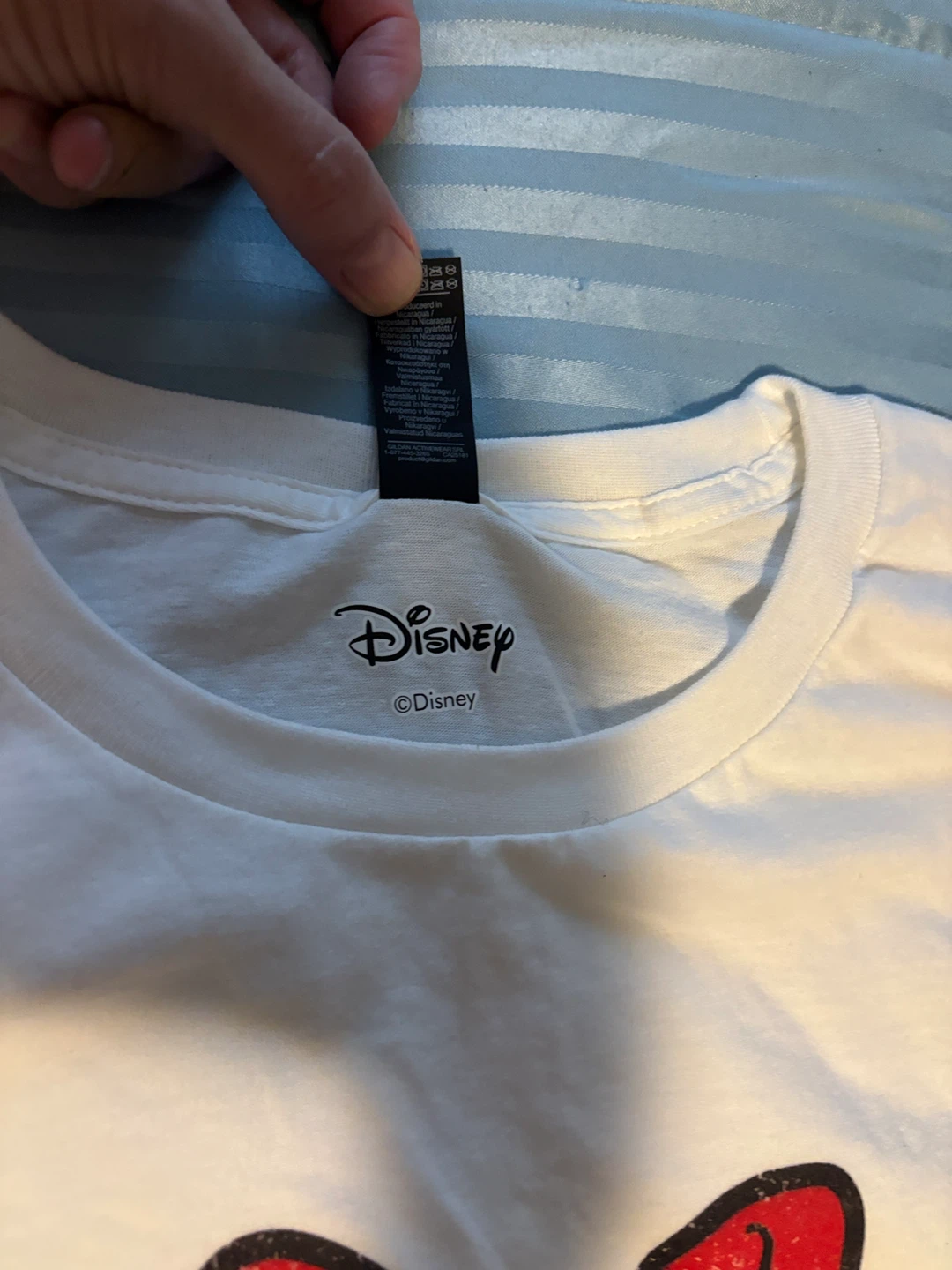 Disney Minnie Mouse White T-Shirt 2XL - photo 2