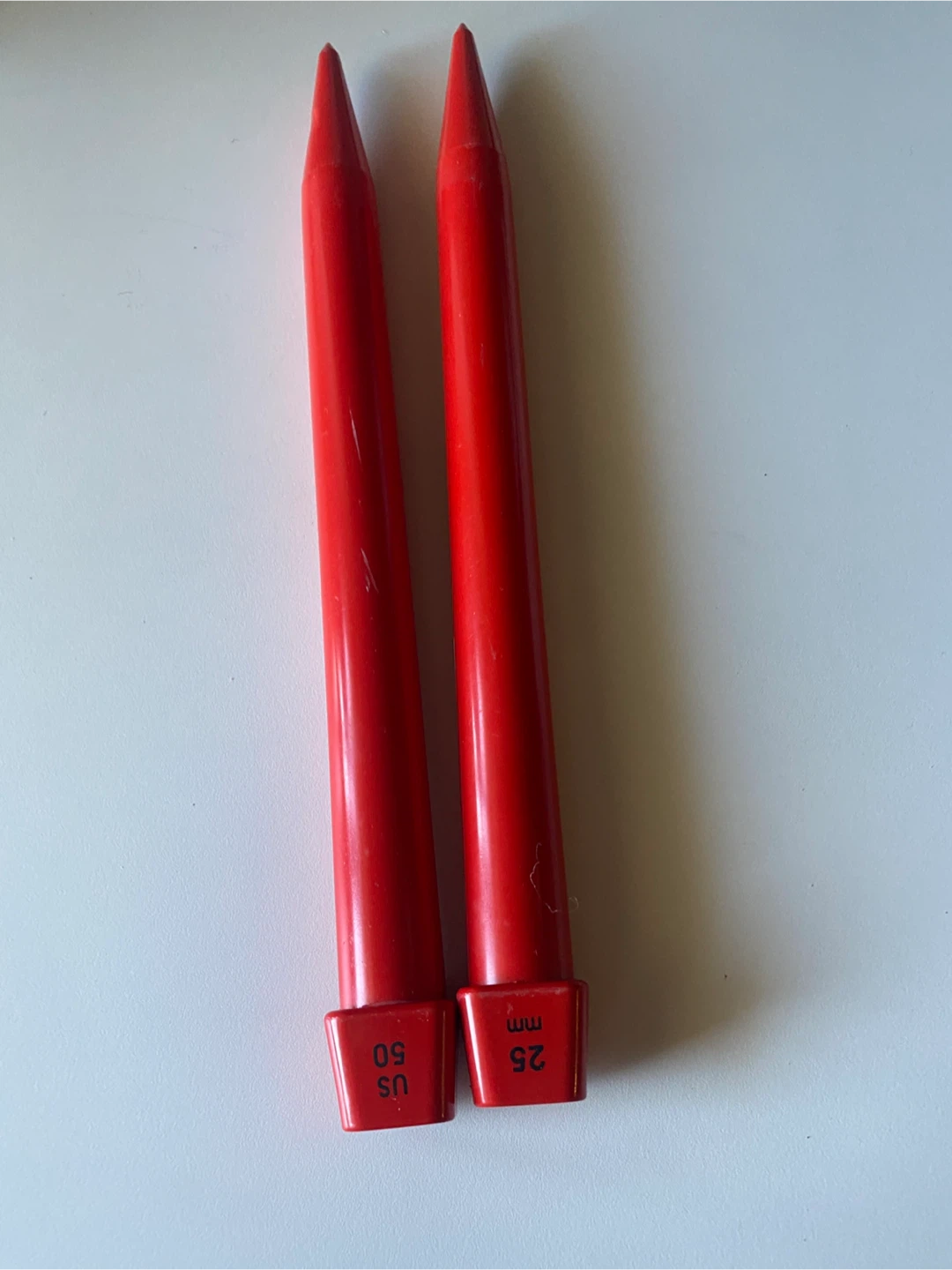 25mm Jumbo Knitting Needles