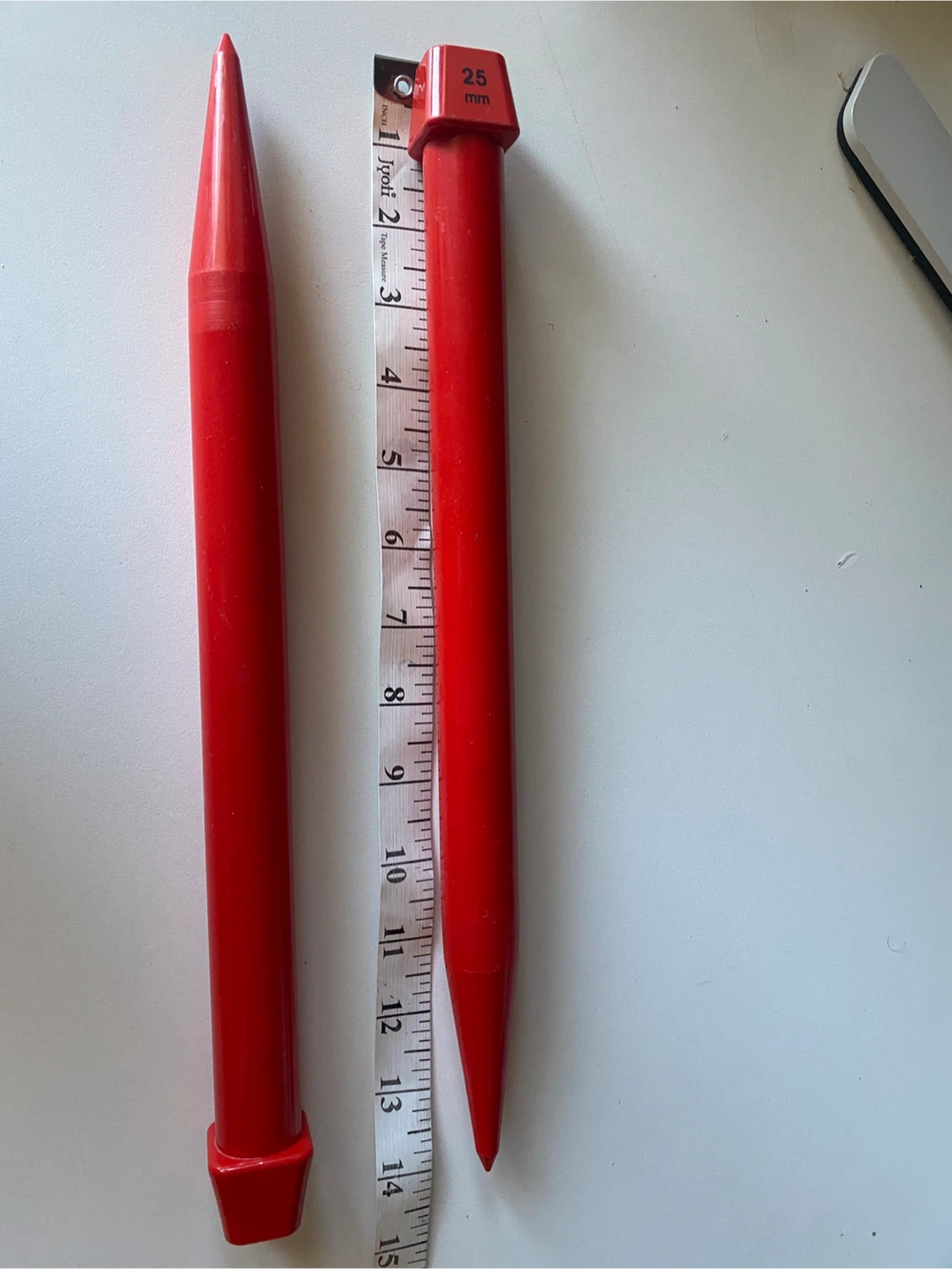 25mm Jumbo Knitting Needles - photo 2