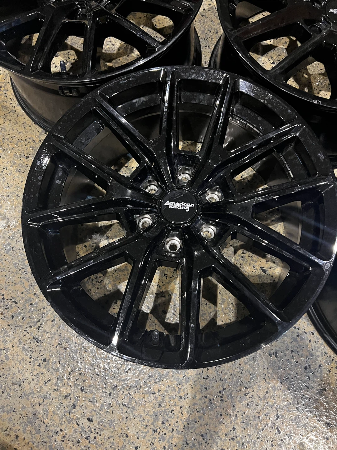 American Racing Gloss Black Wheels - photo 2