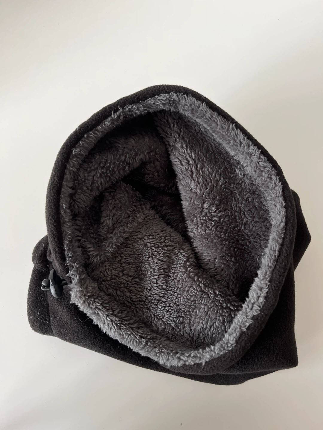 Black Fleece Neck Warmer 🏈 - photo 2
