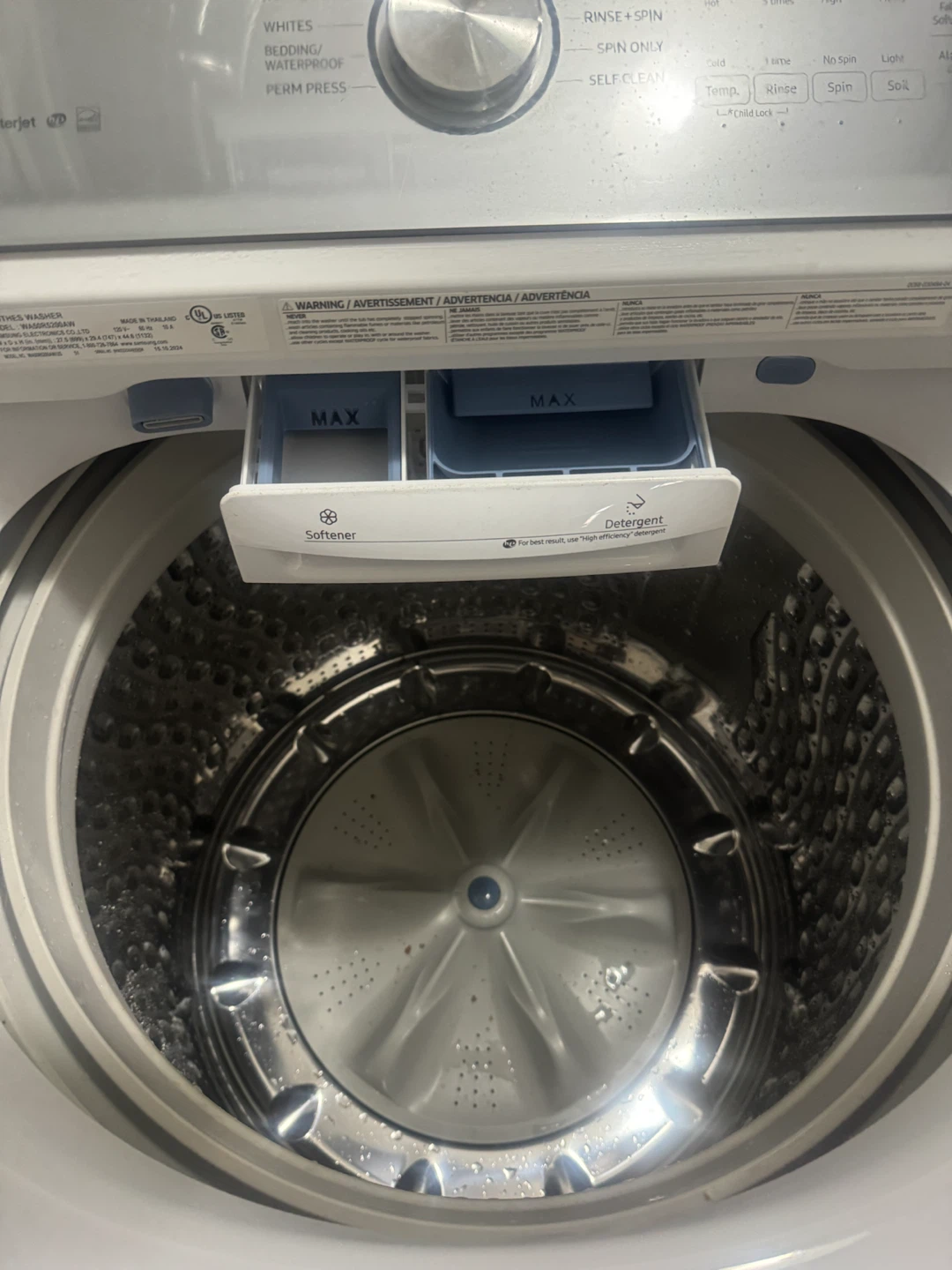 Samsung Top Load Washer WA50R5200AW - photo 2