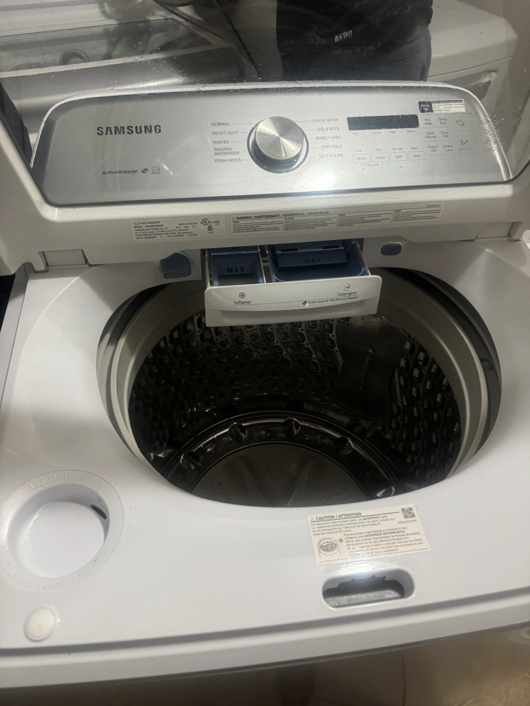 Samsung Top Load Washer WA50R5200AW - photo 4