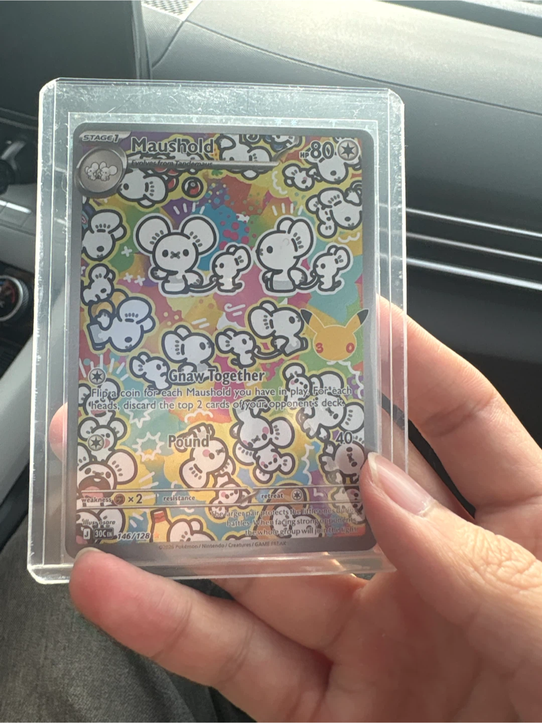 Maushold Pokémon Trading Card