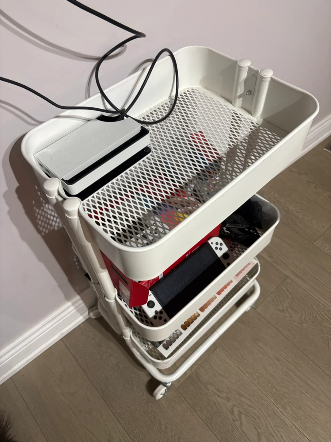 IKEA Raskog Utility Cart White