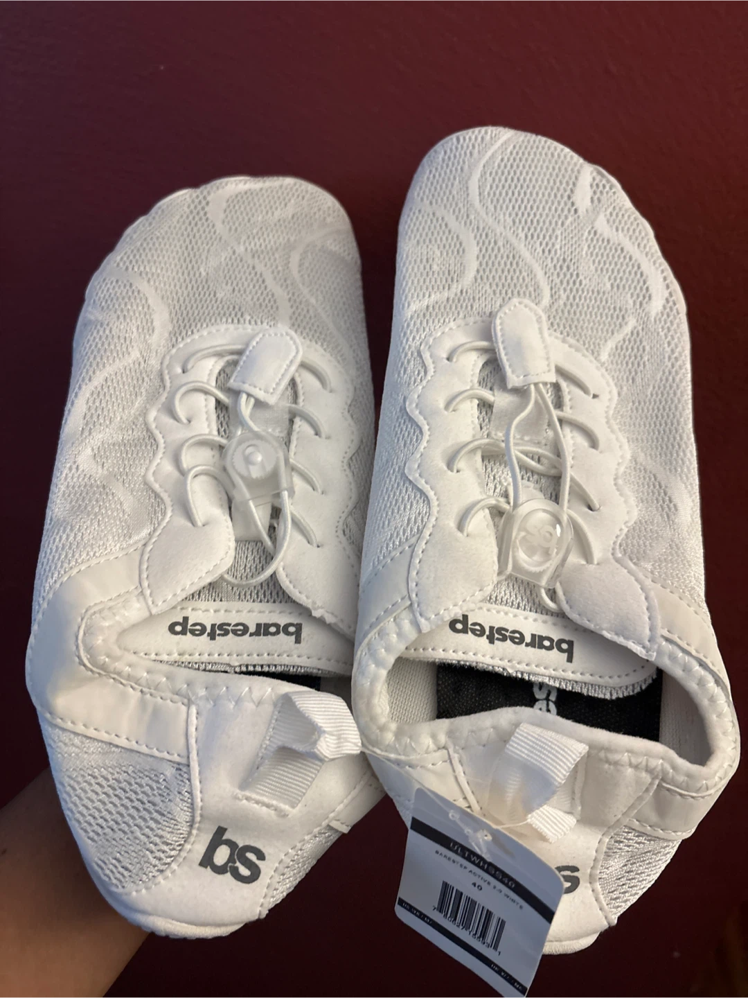 New Barestep Active 2.0 White Shoes 🏈