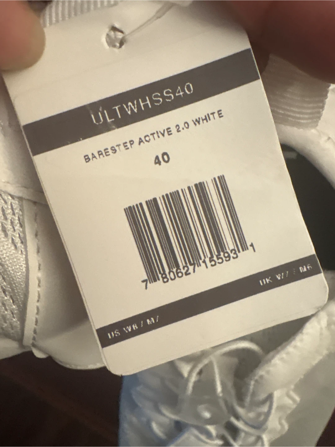 New Barestep Active 2.0 White Shoes 🏈 - photo 3