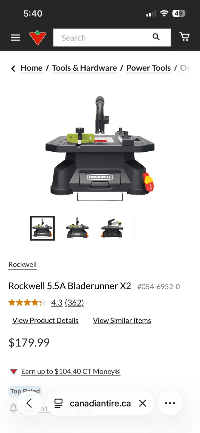 Rockwell 5.5A Bladerunner