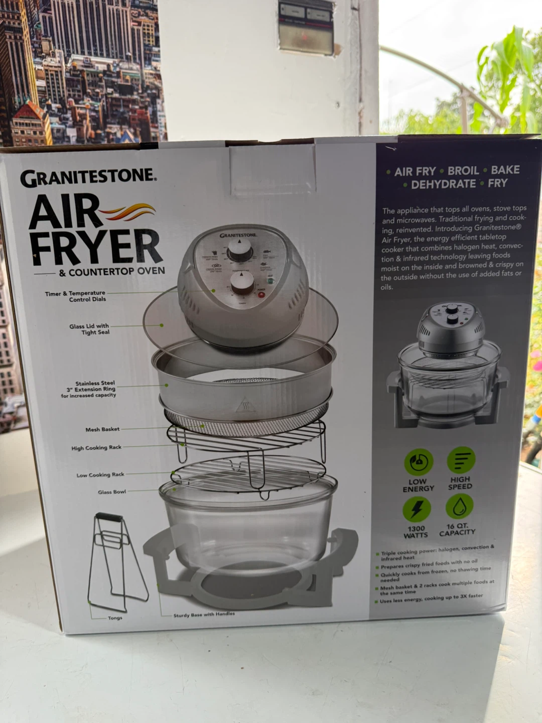 Granitestone Air Fryer & Countertop Oven - photo 2