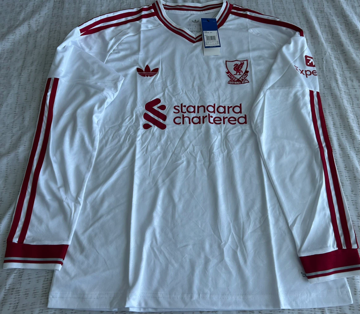 26/27 Adidas Liverpool FC Long Sleeve Jersey