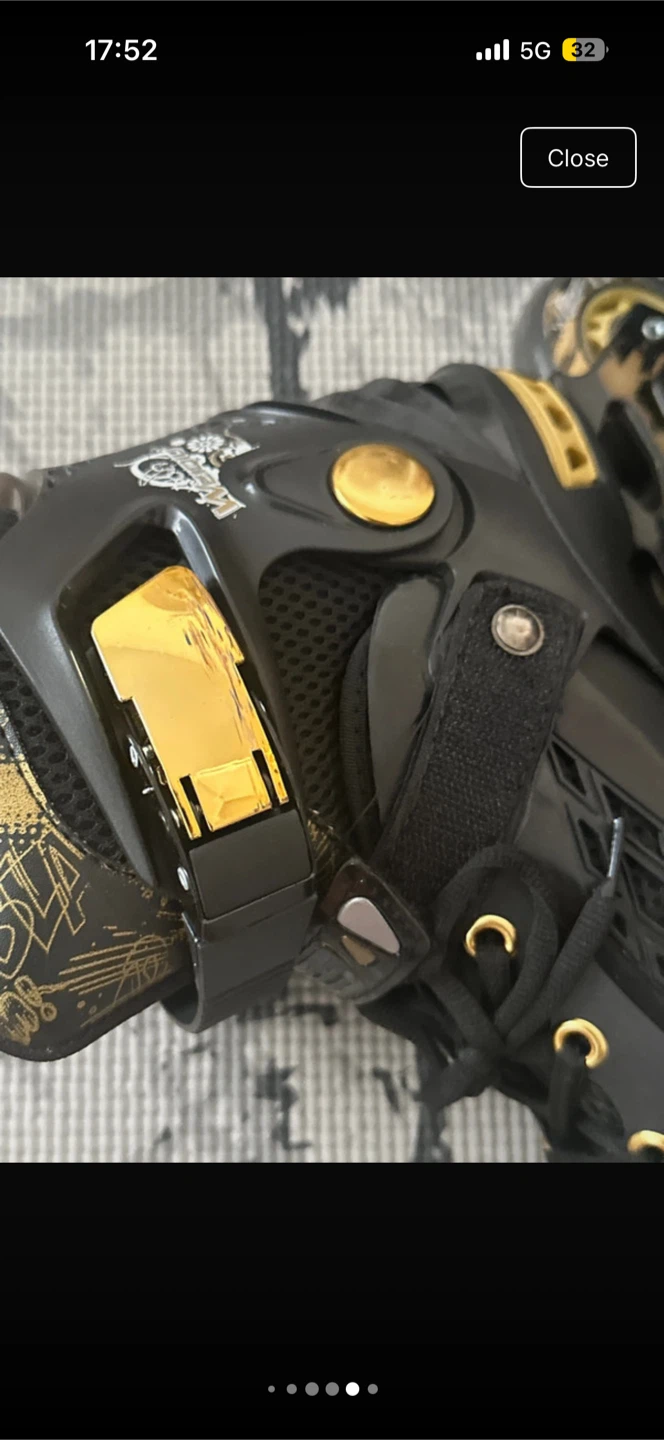 Weiqiu Inline Skates Black and Gold - photo 5