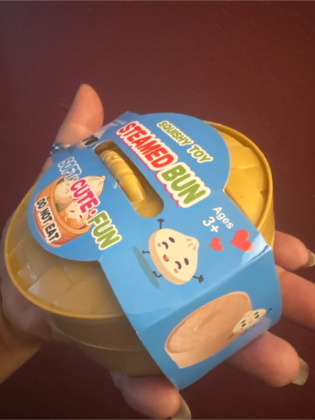 Steamed Bun Squishy Toy 🏈 - photo 3
