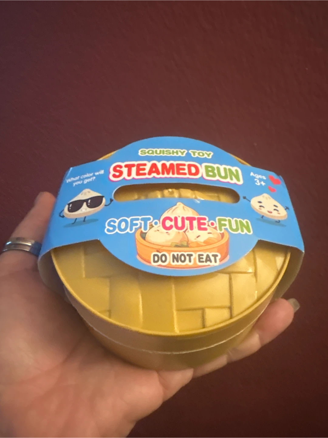 Steamed Bun Squishy Toy 🏈 - photo 4