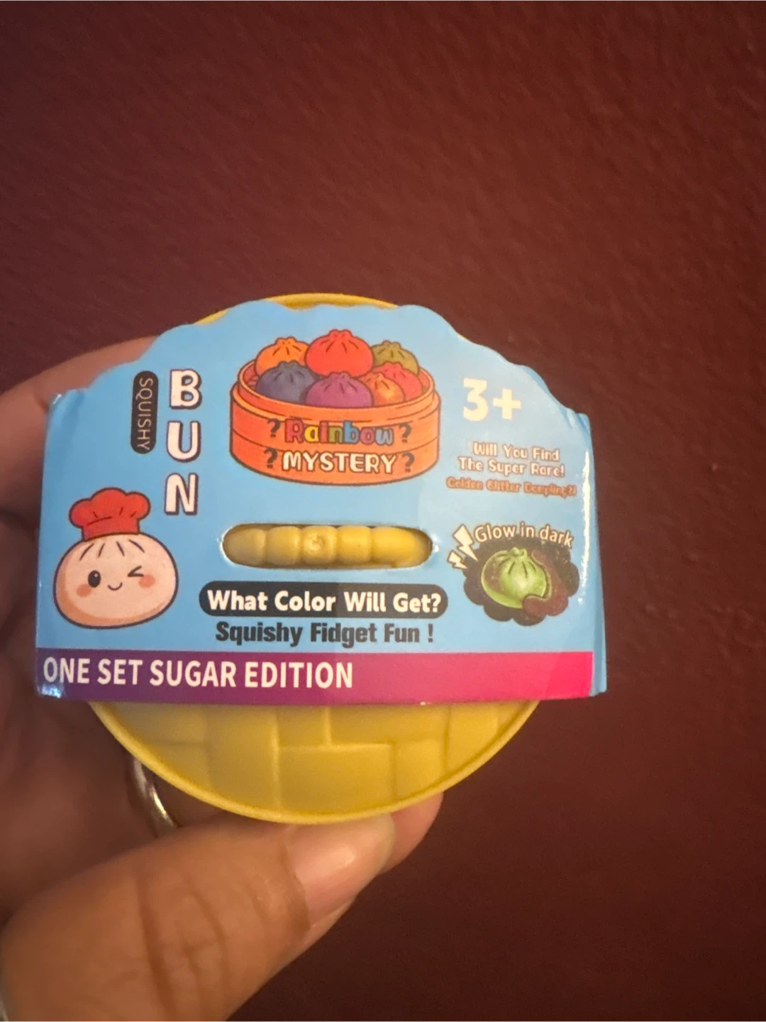 Squishy Bun Sugar Edition Mystery Toy 🏈