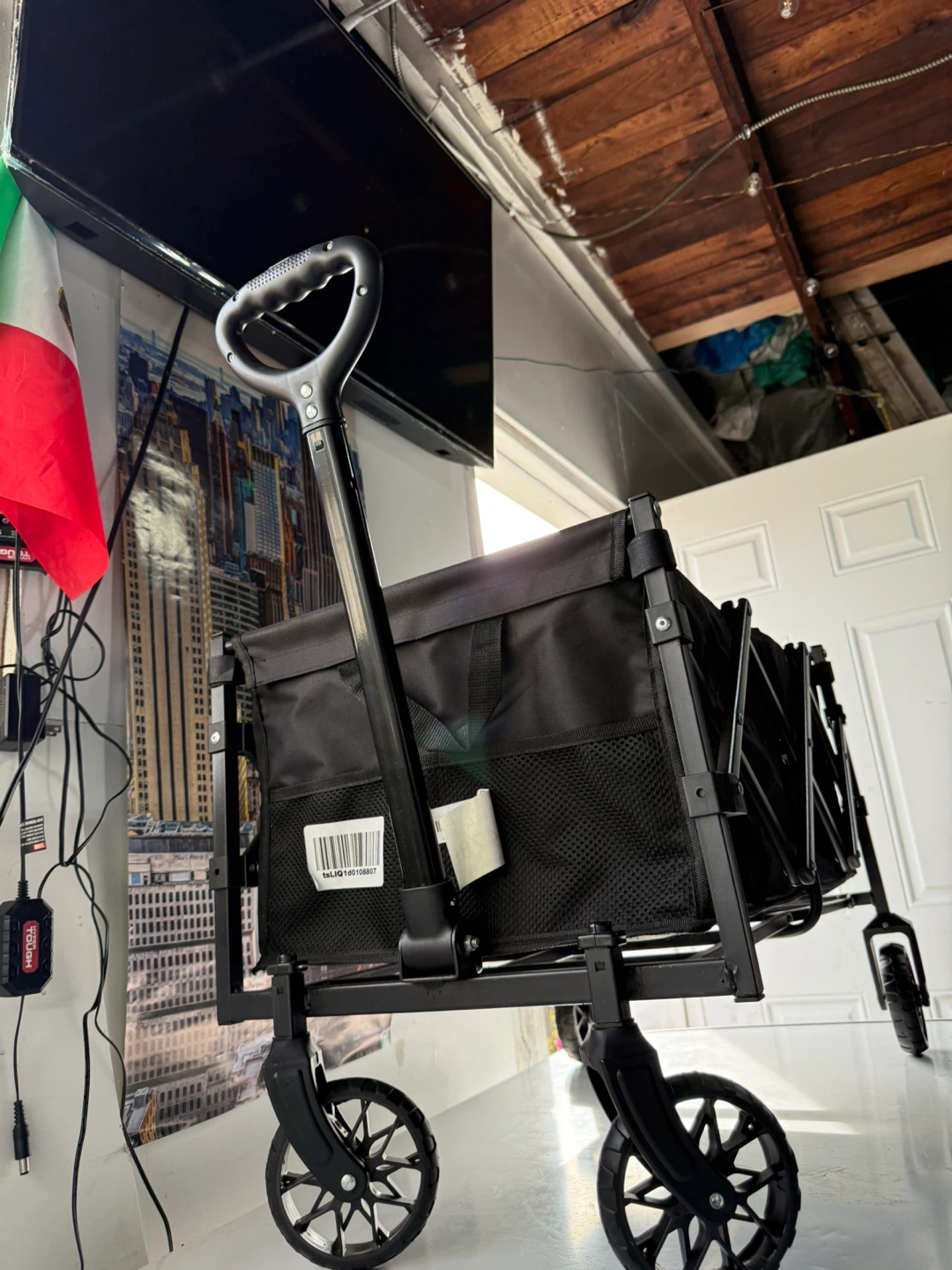 Collapsible Black Utility Wagon - photo 2