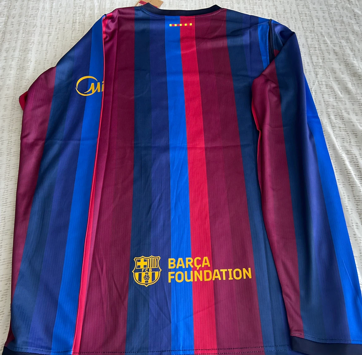 26/27 FC Barcelona Nike Long Sleeve Jersey Size L - photo 2