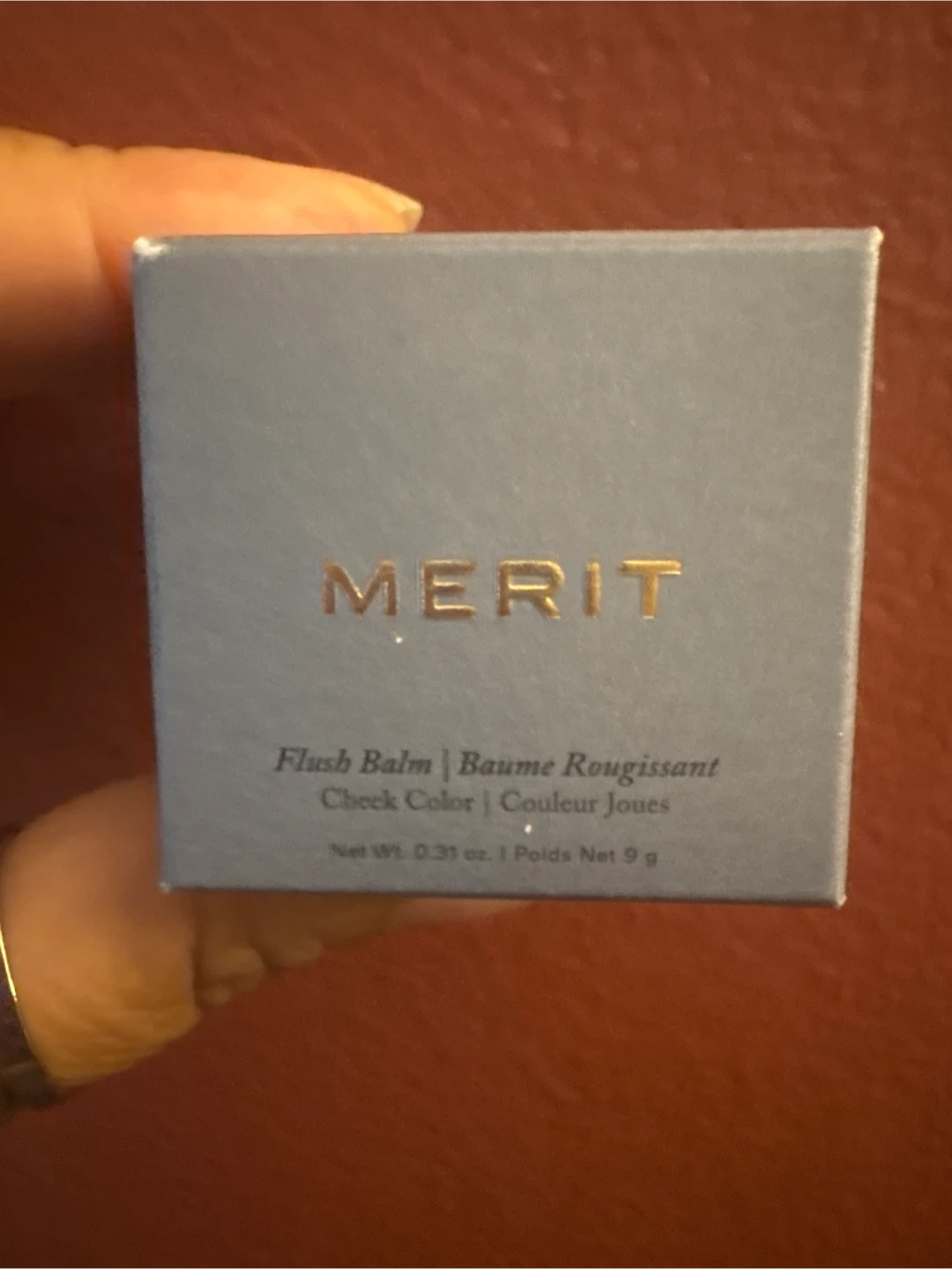 New Merit Flush Balm in Fox 🏈