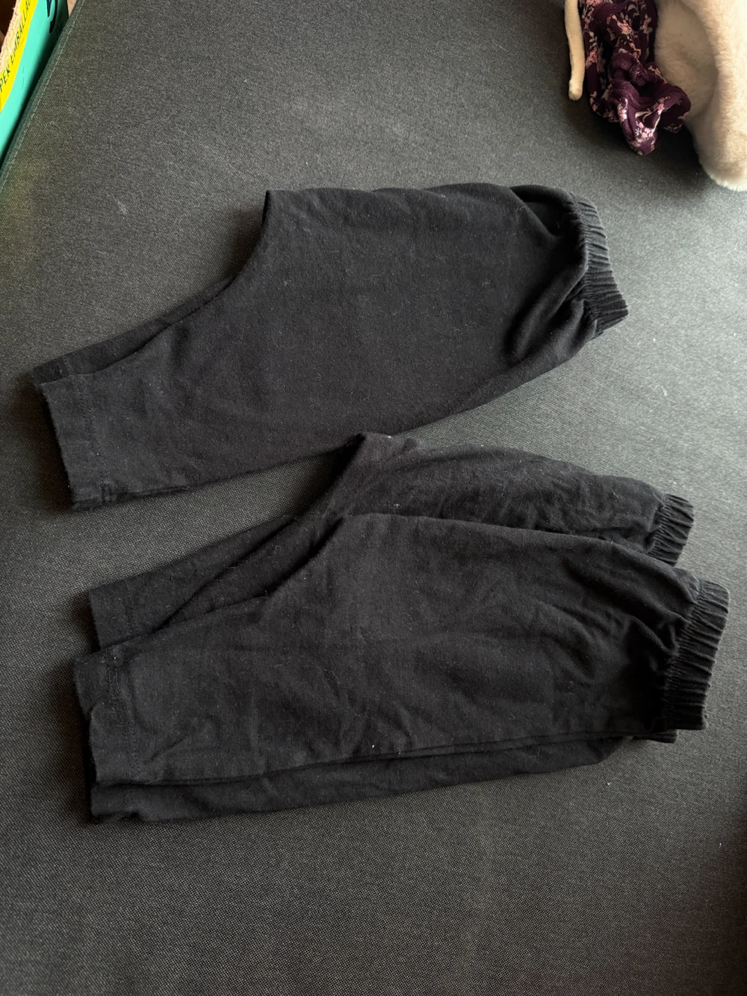 3 Black Baby Leggings old navy
