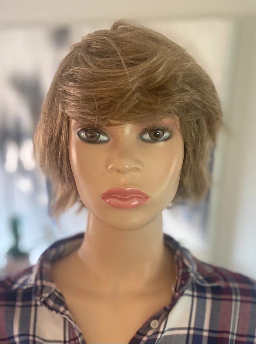 NEW Halloween Messy Donald Trump Hair Short Layered Wig - photo 2