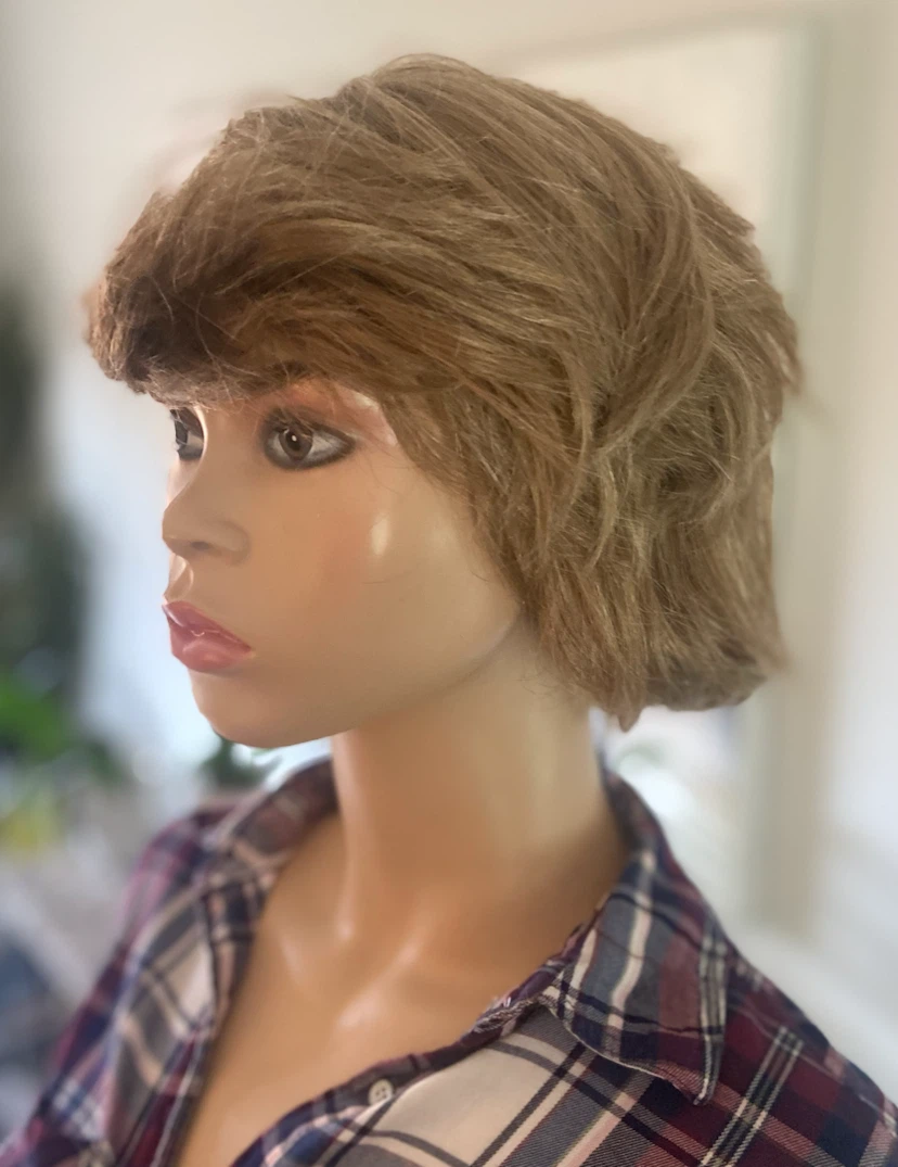 NEW Halloween Messy Donald Trump Hair Short Layered Wig - photo 4