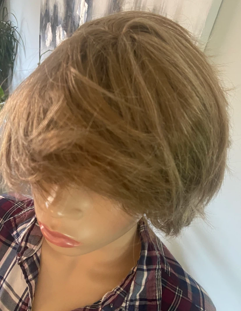 NEW Halloween Messy Donald Trump Hair Short Layered Wig - photo 5