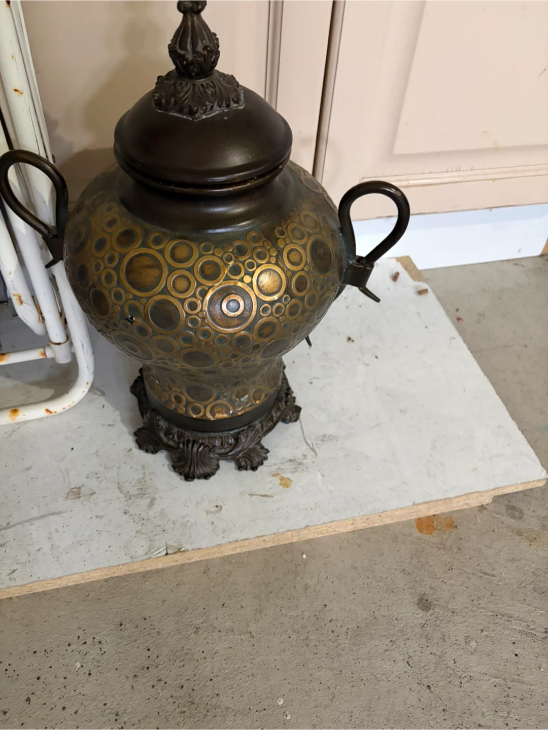 Vintage Metal Urn or Samovar