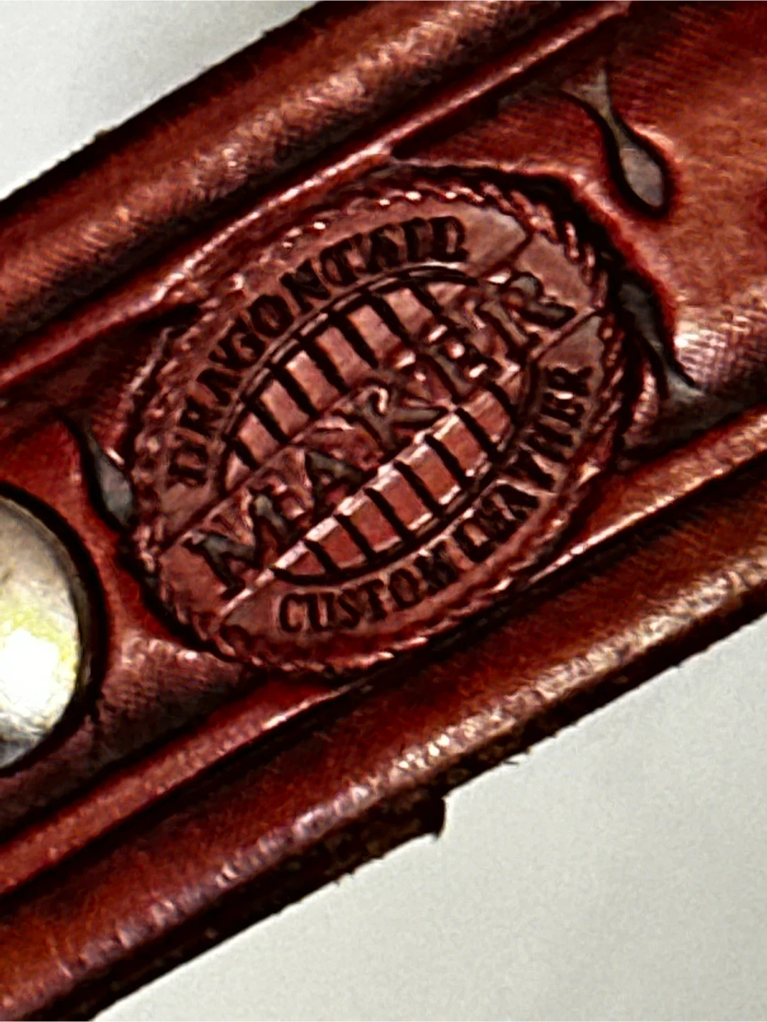 Dragontail Custom Leather 24" Dog Collar - photo 5