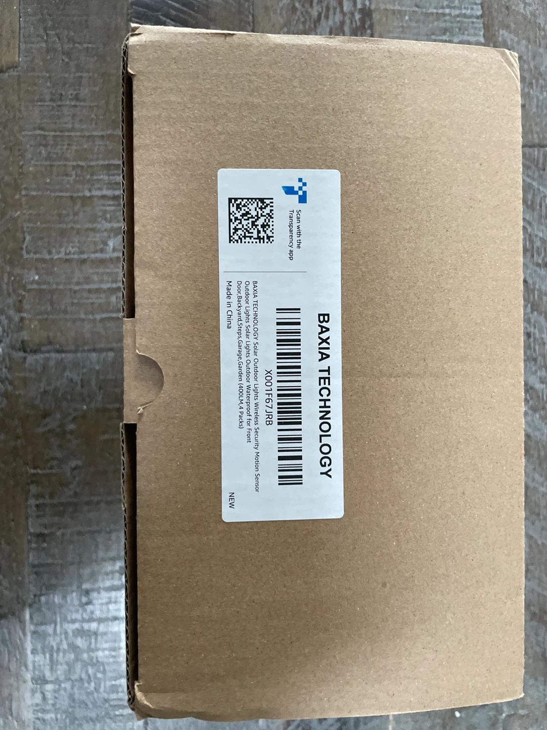 Solar Motion Sensor Lights 4 Pack - photo 2