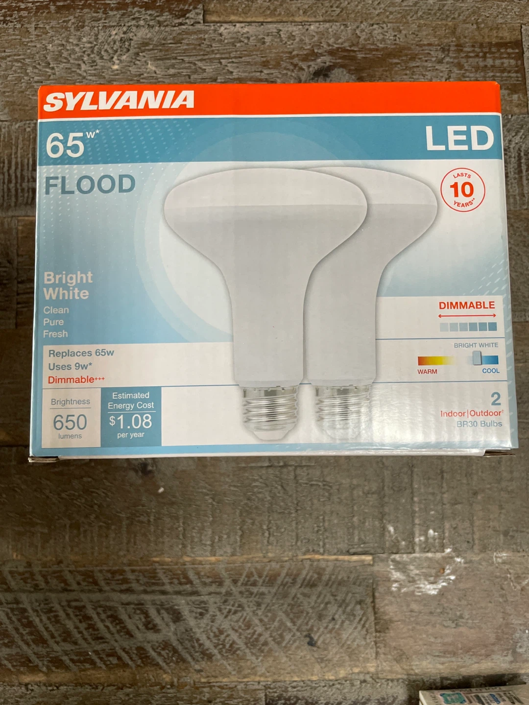 Sylvania 65W LED Flood Light Bulbs - 2 Pack