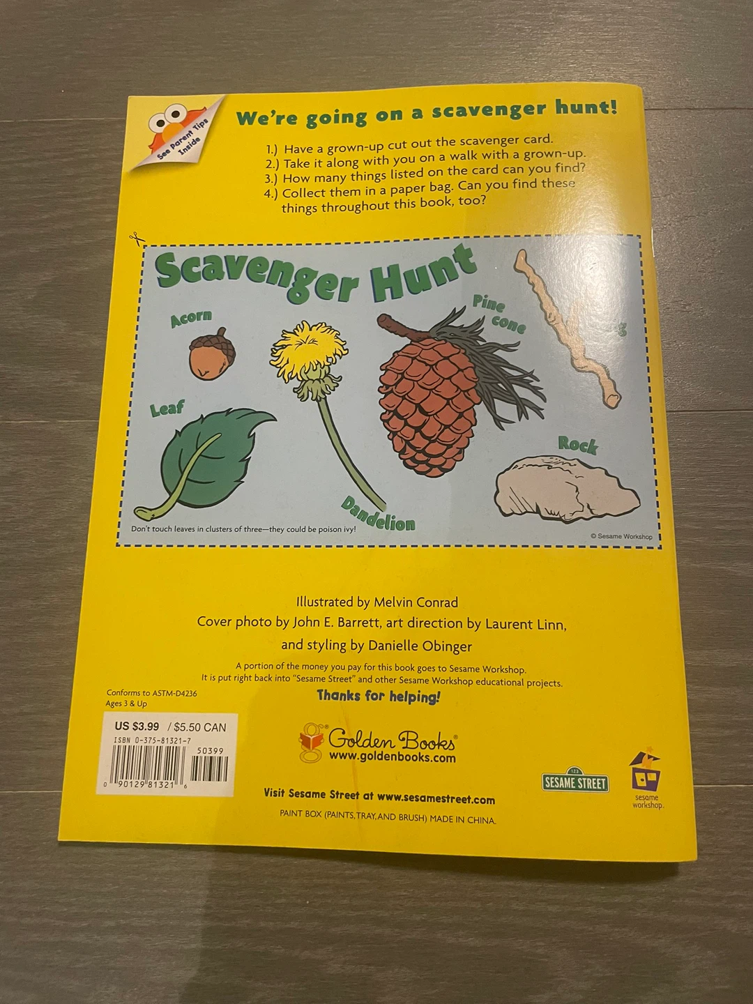 🆕 Sesame Street A Walk in the Park Activity Book 🏈 - photo 2