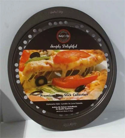 Baker's Tip Premium Round Non-Stick Pizza Pan