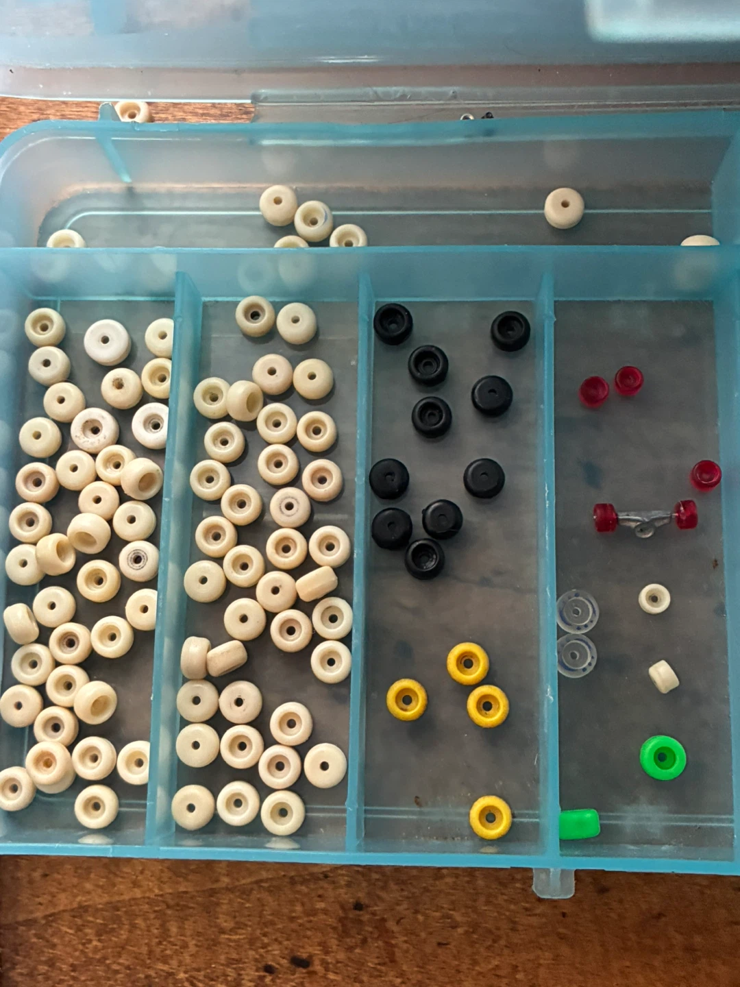 HUGE LOT Vintage Tech Deck Fingerboard Parts stickers