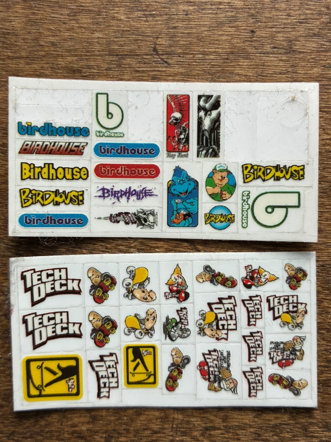 HUGE LOT Vintage Tech Deck Fingerboard Parts stickers - photo 5