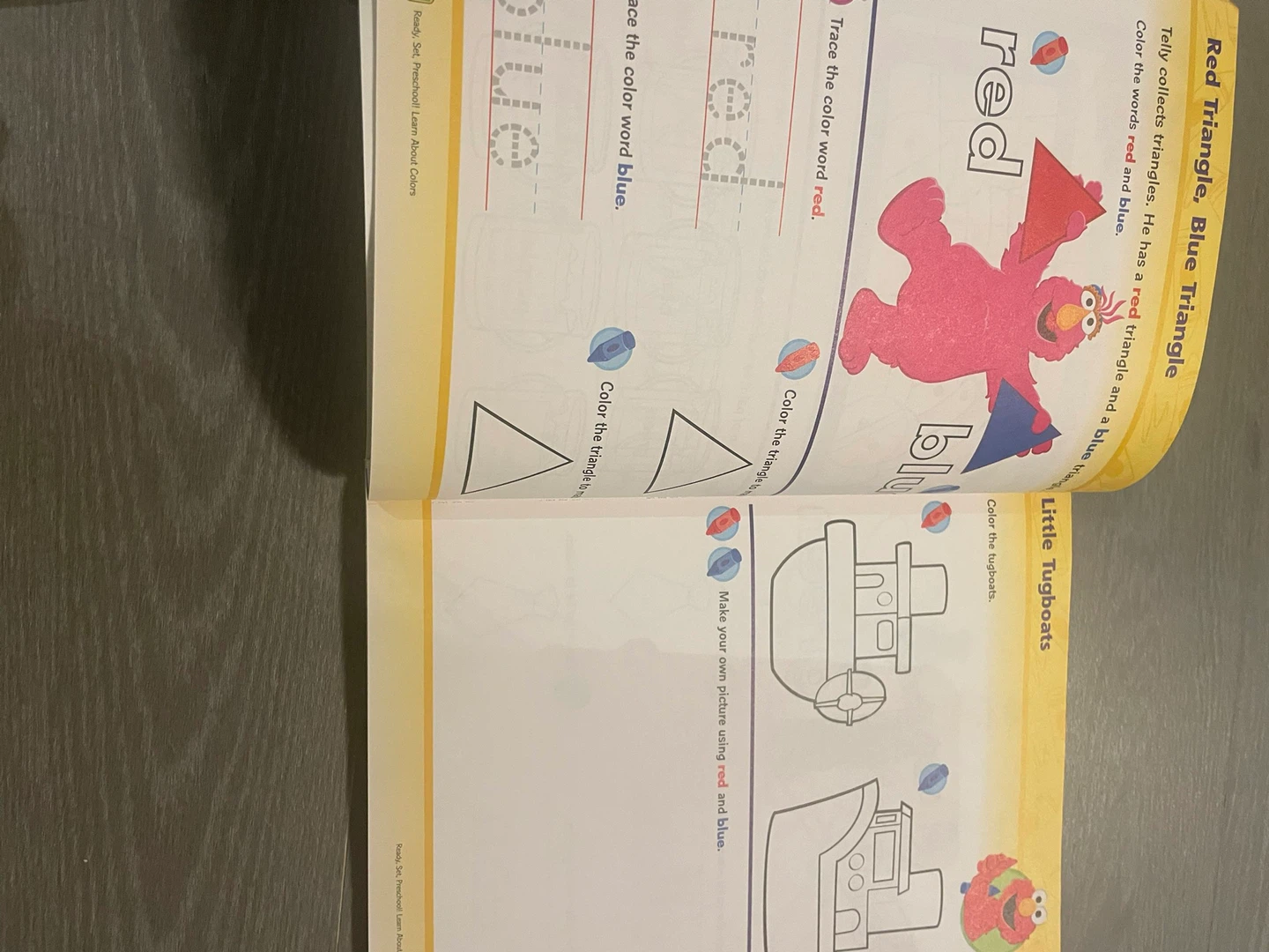 🆕 Sesame Street Ready, Set, Preschool! Workbook 🏈 - photo 3