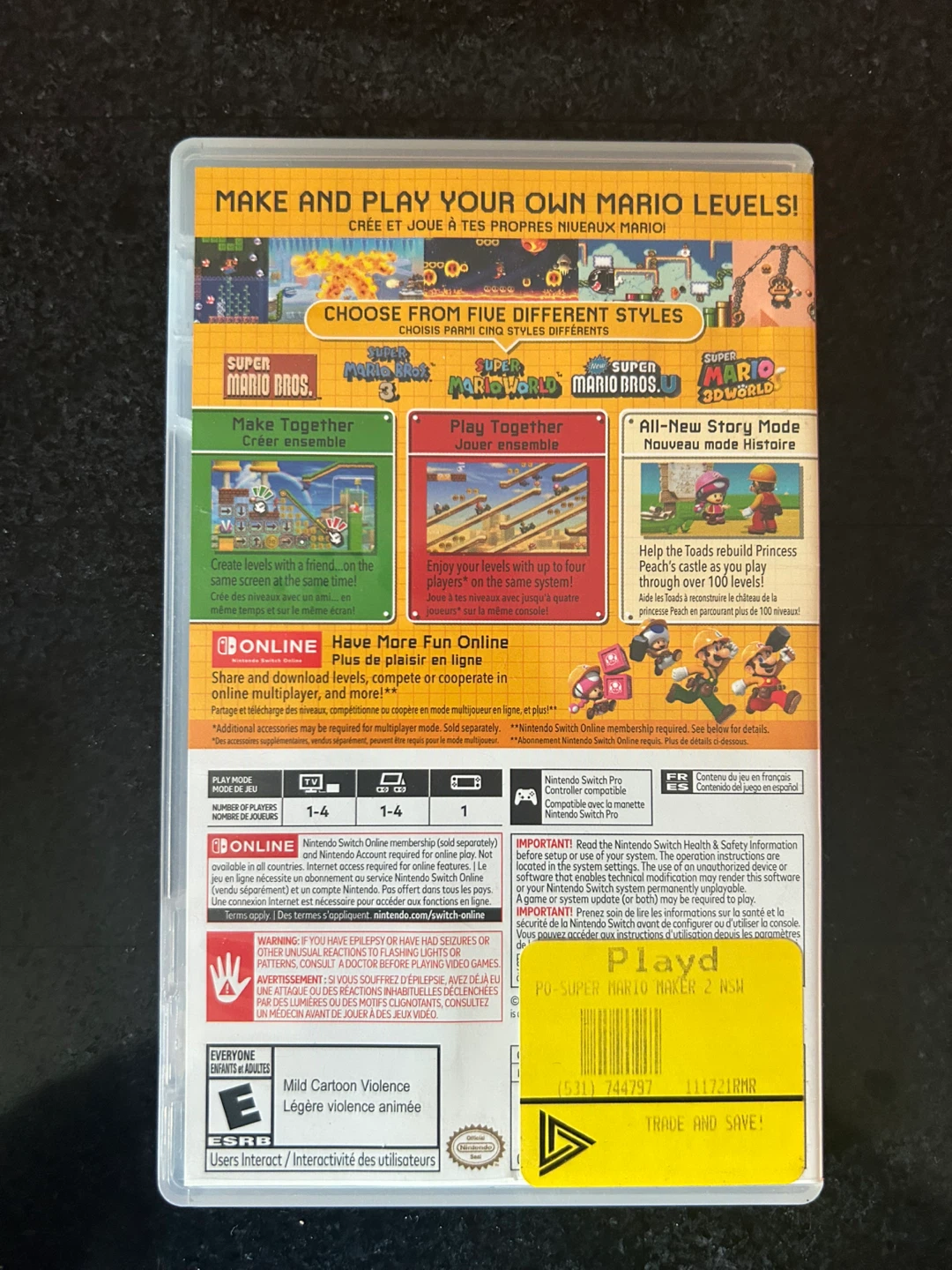 Super Mario Maker 2 for Nintendo Switch - photo 2
