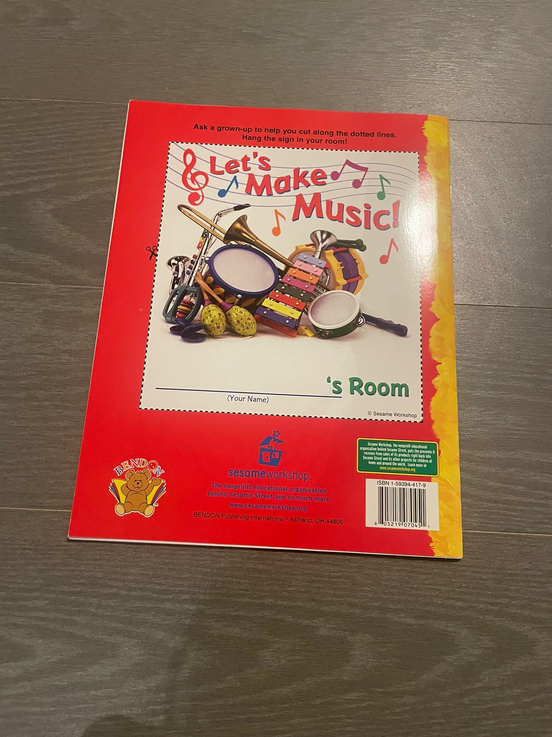 🆕 Sesame Street Music All Day Sticker Book 🏈 - photo 2