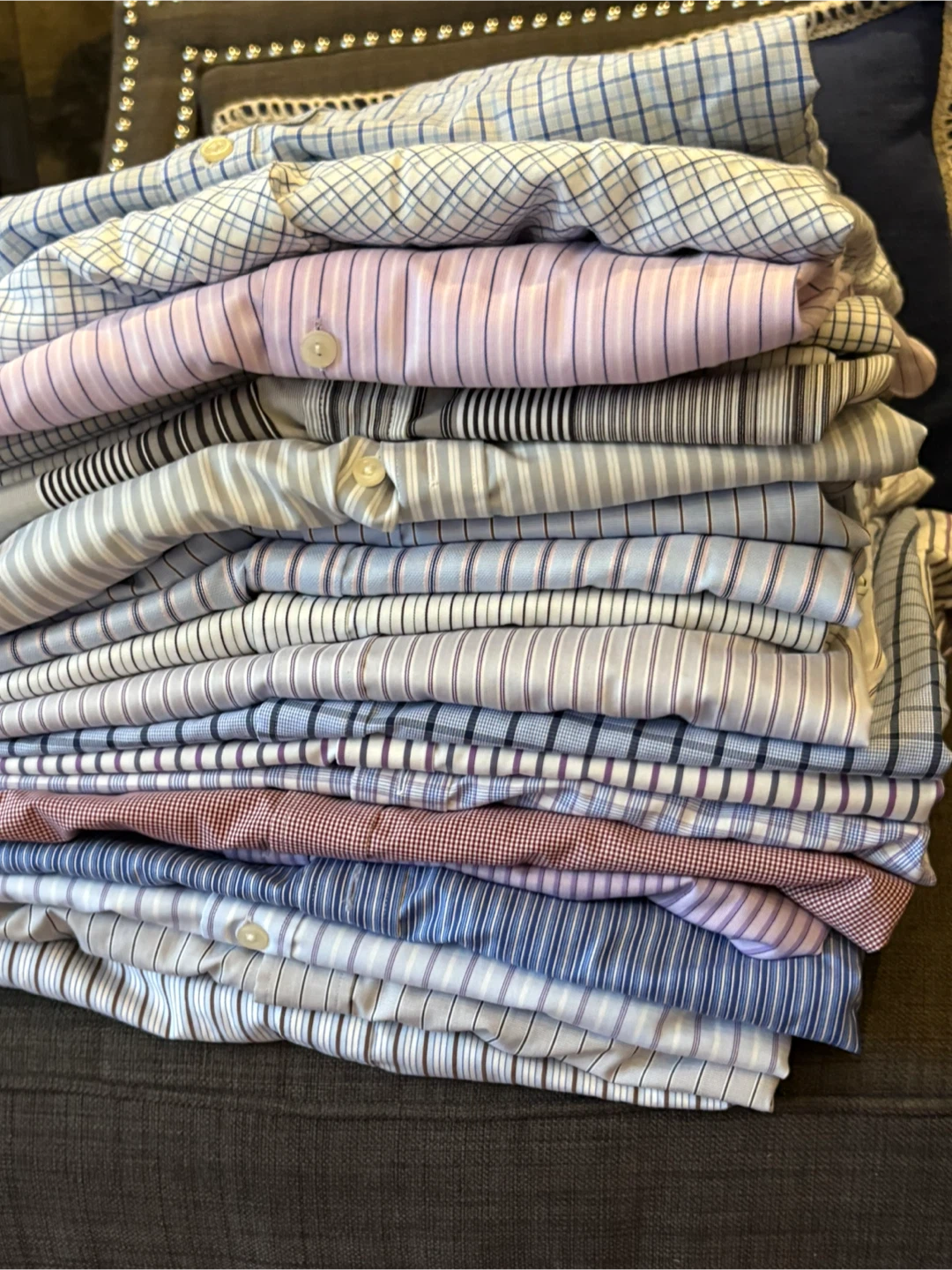 Assorted mens Dress Shirts Bundle XXL or 18/36L (20 shirts)
