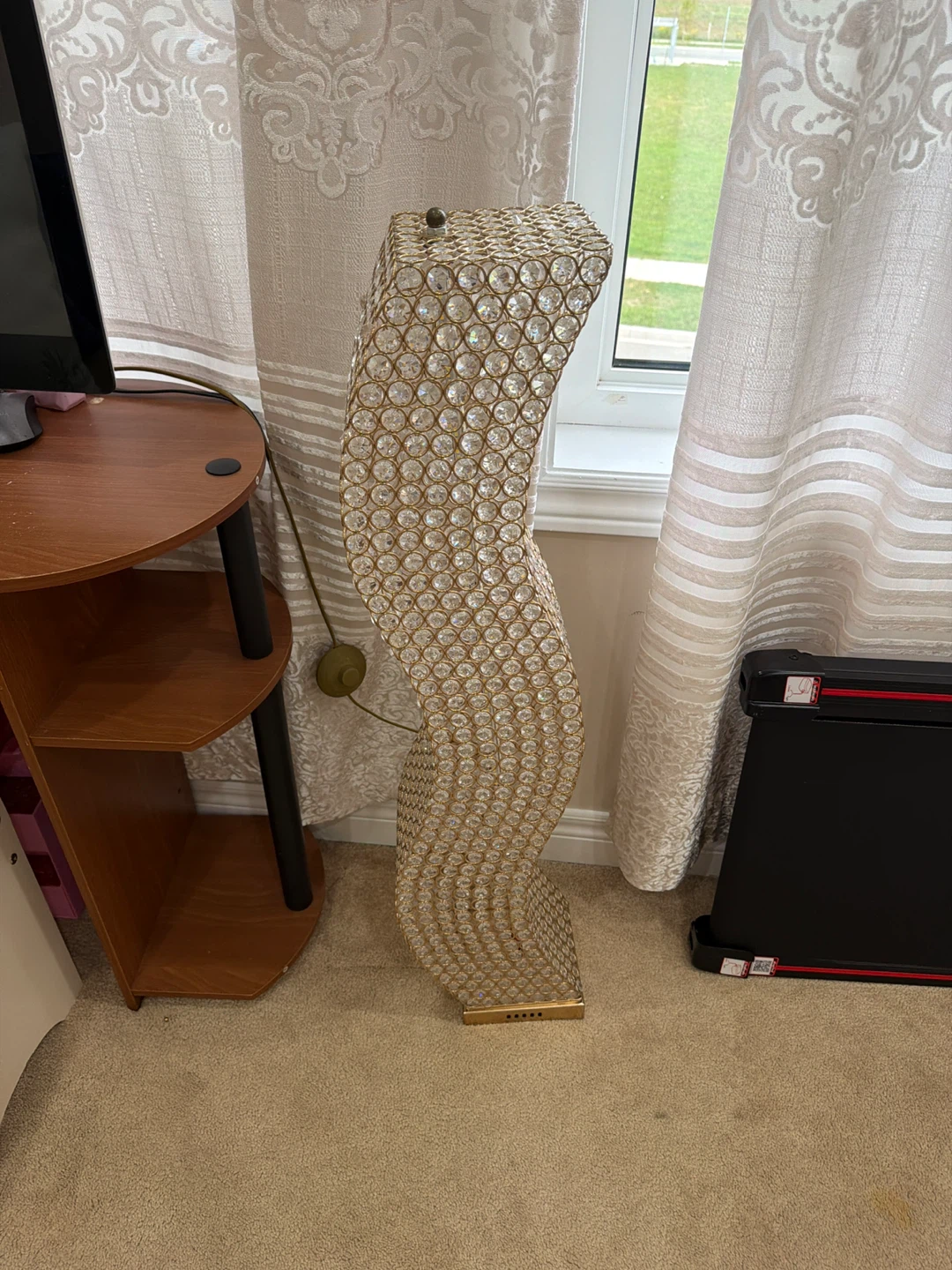 Crystal Floor Lamp