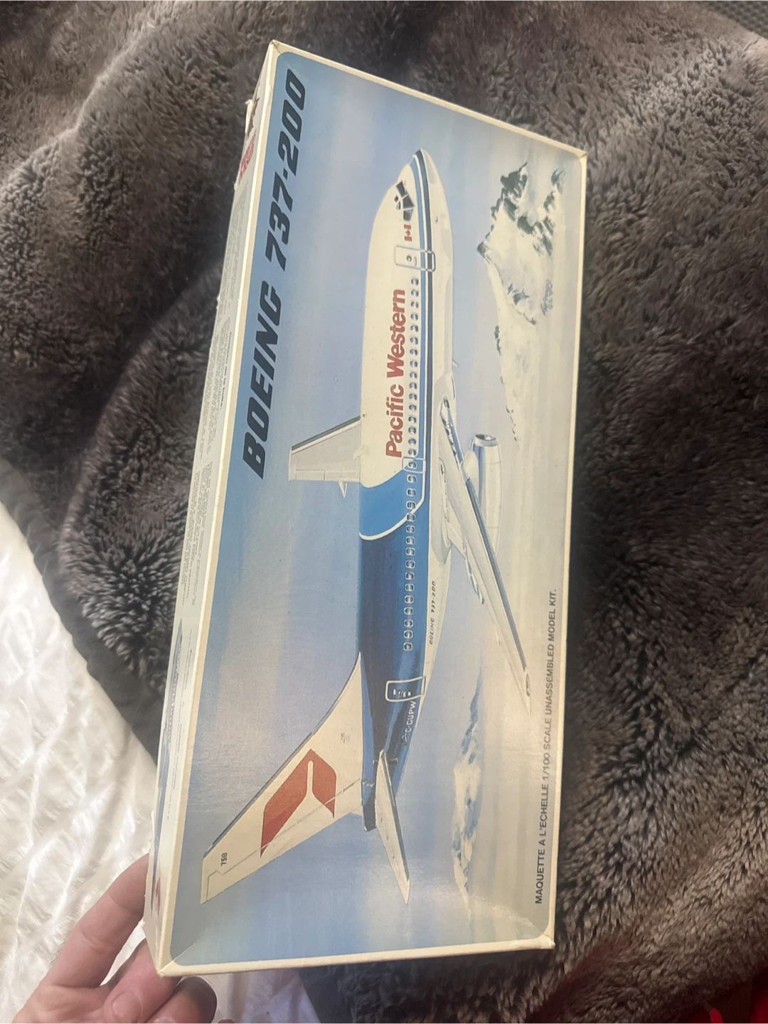 🏈 Boeing 737-200 Pacific Western Model Kit