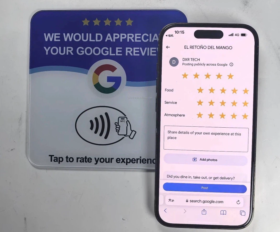 Google Review NFC Tap Card - photo 3