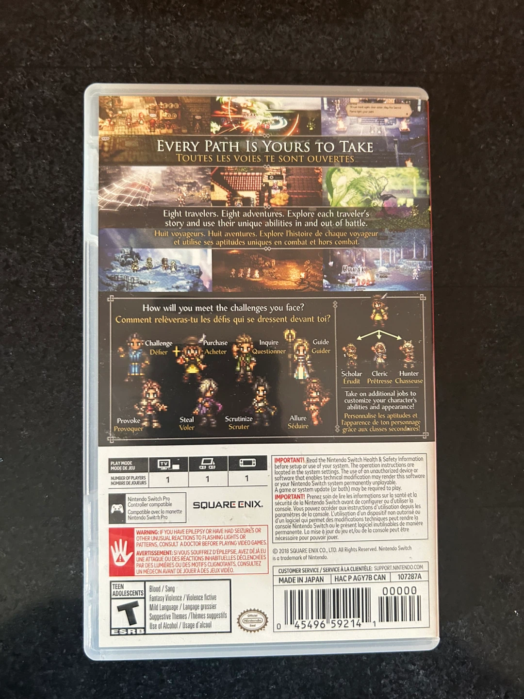Octopath Traveler for Nintendo Switch - photo 2